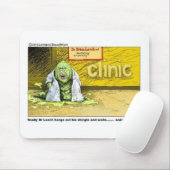 Halloween : Dr. Leech hat keine Klienten Funny Gif Mousepad (Mit Mouse)