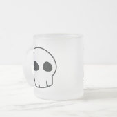Halloween-Drache-Tasse Mattglastasse (Vorderseite Links)