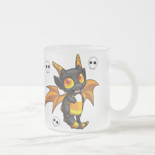 Halloween-Drache-Tasse Mattglastasse