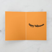 Halloween-Drachekarte Karte (Innenseite)