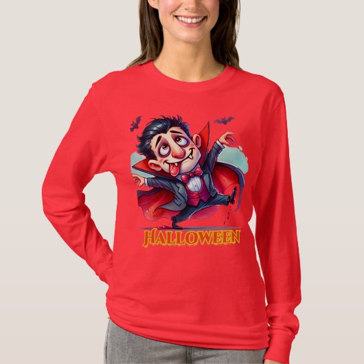 Halloween dracula2 T-Shirt (Vorderseite)