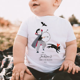 Halloween Dracula Baby T-shirt