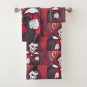 Halloween Dracula Badhandtuch Set (Insitu)