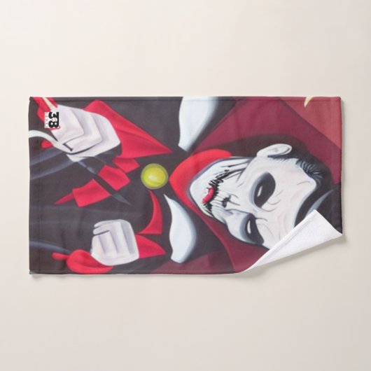 Halloween Dracula Badhandtuch Set (Handtuch)