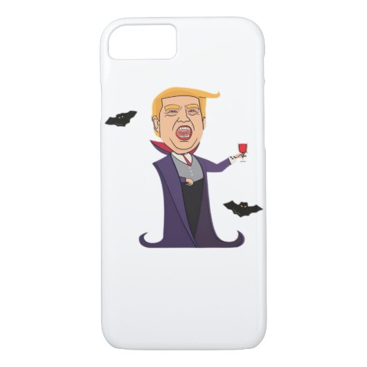 Halloween Dracula Funny Case-Mate iPhone Hülle (Rückseite)