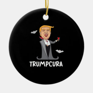 Halloween Dracula Funny Classic Keramik Ornament