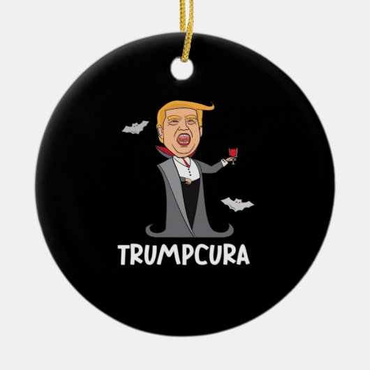 Halloween Dracula Funny Classic Keramik Ornament (Vorne)