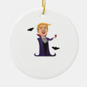 Halloween Dracula Funny Keramik Ornament (Vorne)