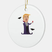 Halloween Dracula Funny Keramik Ornament (Links)