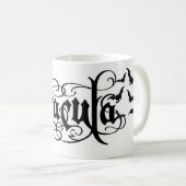 Halloween Dracula Kaffeetasse (VorderseiteRechts)