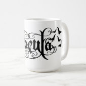 Halloween Dracula Kaffeetasse (VorderseiteRechts)