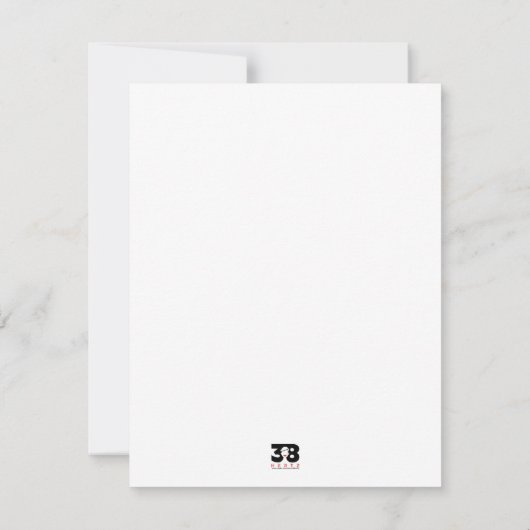 Halloween Dracula Mitteilungskarte (Rückseite)