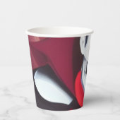 Halloween Dracula Pappbecher (Vorderseite)