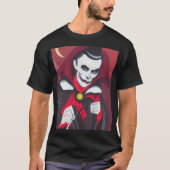 Halloween Dracula T-Shirt (Vorderseite)