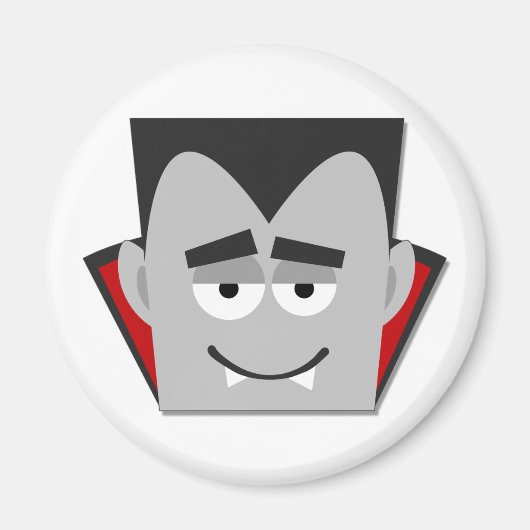 Halloween Dracula T - Shirt und Geschenke Magnet (Vorne)