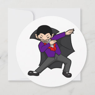 Halloween dracula vampire einladung