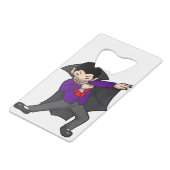 Halloween dracula vampire geldbeutel flaschenöffner (Vorderseite Schrägansicht)