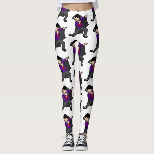 Halloween dracula vampire leggings (Vorderseite)