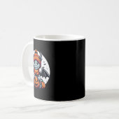 Halloween Dragon Pumpkin Kaffeetasse (Vorderseite Links)