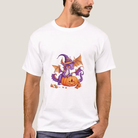 Halloween Dragon T-Shirt (Vorderseite)