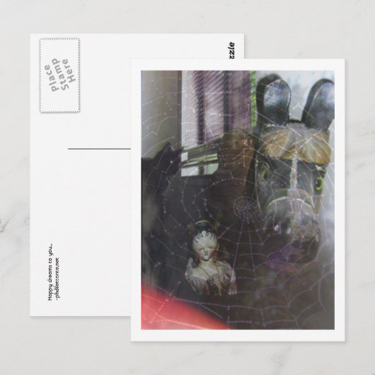 Halloween Dreams Postkarte (Vorne/Hinten)