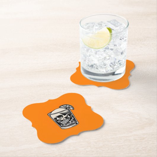 halloween drink coaster untersetzer (Vor Ort)