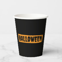 Halloween Drink Party Paper Cup