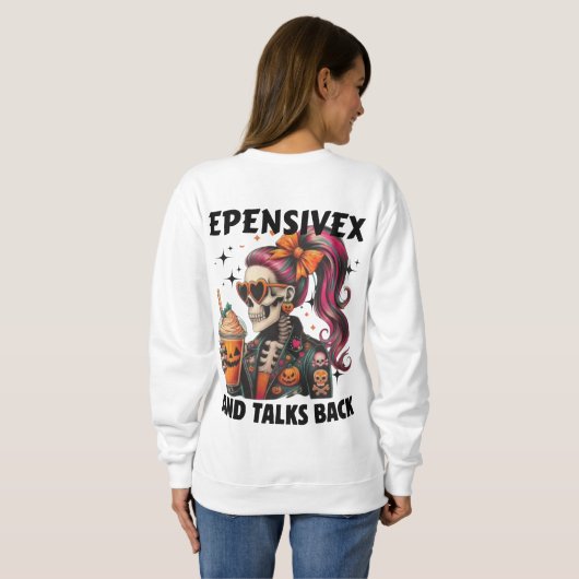 Halloween Drink Sweatshirt (Schwarz voll)