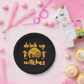 Halloween Drink Up Hexen Geburtstag Pappteller (Party)