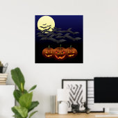 Halloween drittes Poster & Print (Heimbüro)