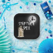 Halloween Driving Candles Pappteller (Party)