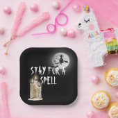 Halloween Driving Candles Pappteller (Party)