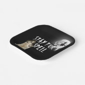 Halloween Driving Candles Pappteller (Gewinkelt)