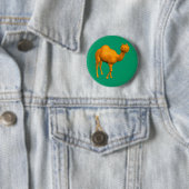 Halloween Dromedar Button (Beispiel)