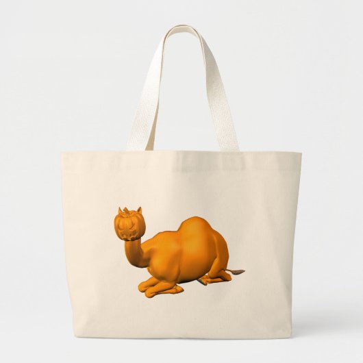 Halloween Dromedary Jumbo Stoffbeutel (Vorne)