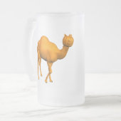 Halloween Dromedary Mattglas Bierglas (Vorderseite Links)
