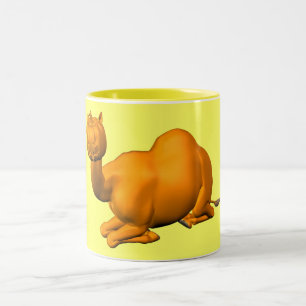 Halloween Dromedary Zweifarbige Tasse