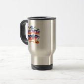 Halloween-Drop Reisebecher (Vorderseite Links)