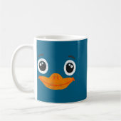 Halloween Duck Face Costume Animals Cute Easy Duck Kaffeetasse (Links)