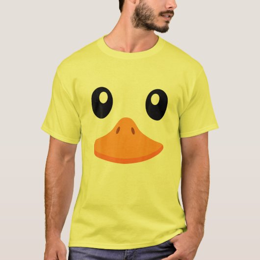 Halloween Duck Kostüm Erwachsene Männer Männer Nie T-Shirt (Vorderseite)