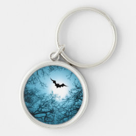 Halloween Dunkelnacht individualisierbar klassisch Schlüsselanhänger