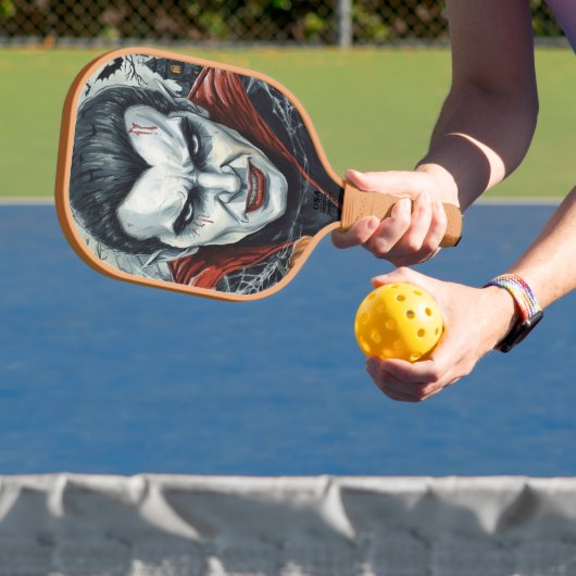 Halloween, durstiger Vampir  Pickleball Schläger (InSitu)