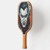 Halloween, durstiger Vampir  Pickleball Schläger (Links)