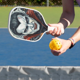 Halloween, durstiger Vampir  Pickleball Schläger