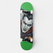 Halloween, durstiger Vampir  Skateboard (Vorderseite)