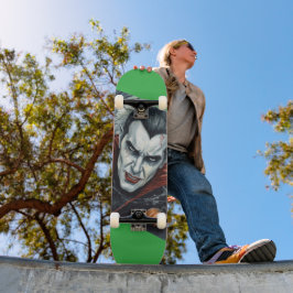 Halloween, durstiger Vampir  Skateboard