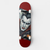 Halloween, durstiger Vampir  Skateboard (Vorderseite)