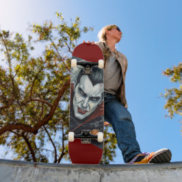Halloween, durstiger Vampir  Skateboard