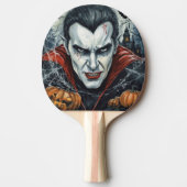 Halloween, Durstiger Vampir Tischtennis Schläger (Vorderseite)