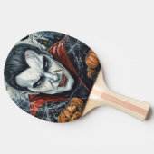 Halloween, Durstiger Vampir Tischtennis Schläger (Seitenansicht)